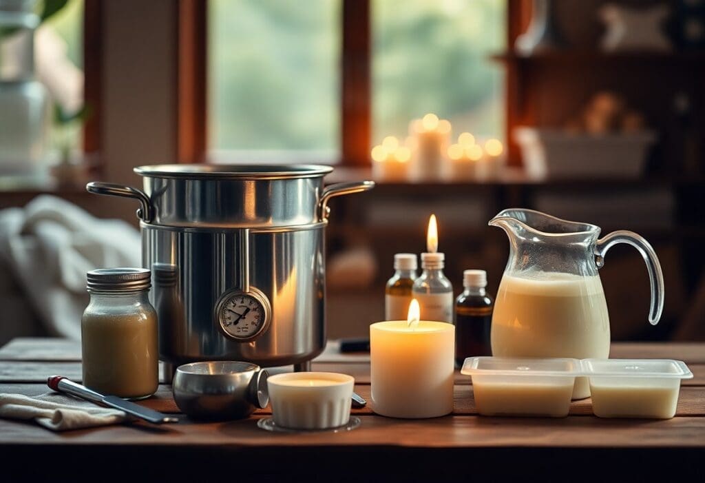 Candle Making Gear and Equipment